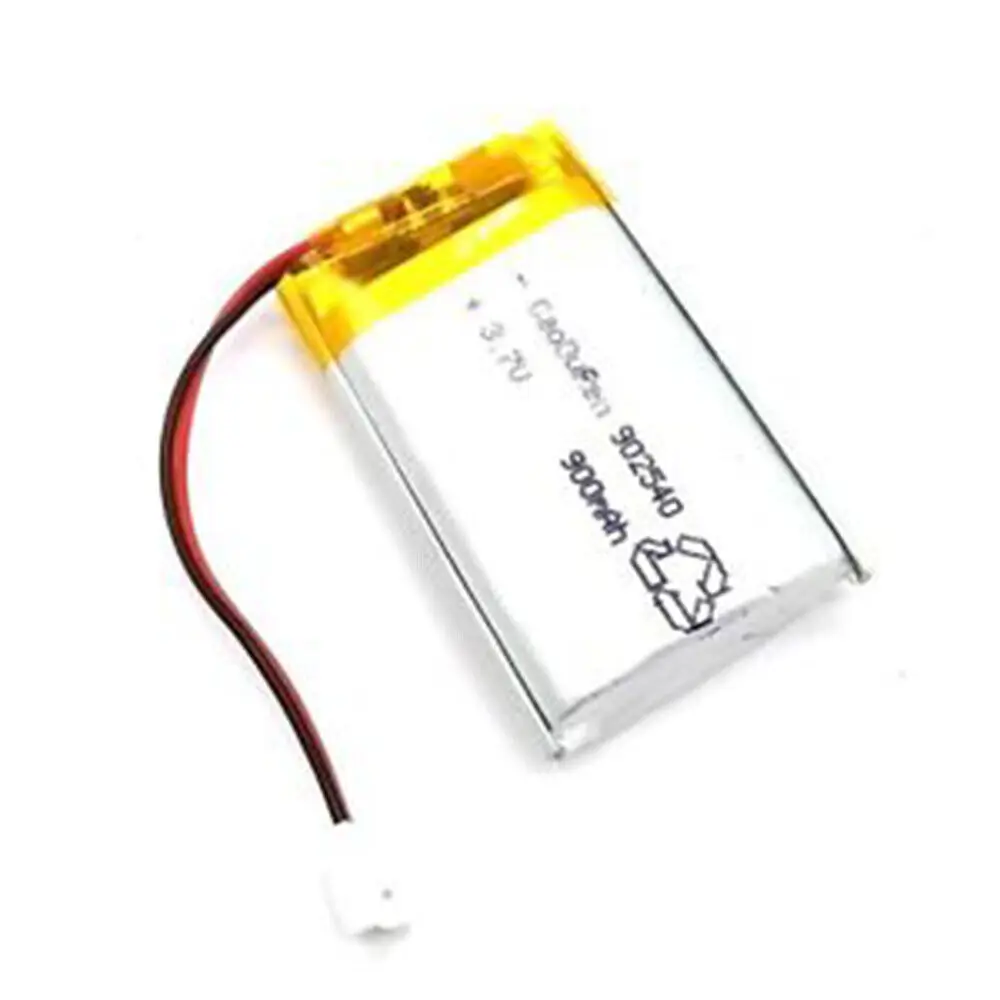 

Rechargeable 3.7V 900mAh 902540 Polymer Ion Battery For CHARGING TREASURE POWER MP3 CAMERA POWER BANK ELECTRIC TOYS DVD MP1067