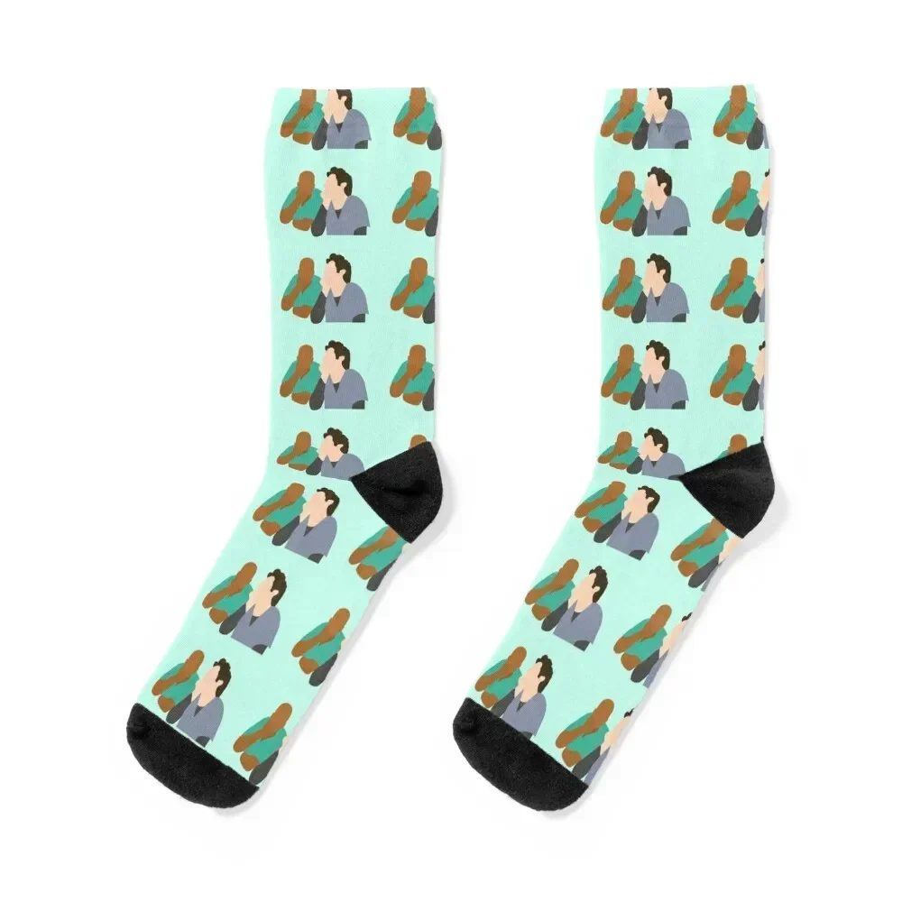 Turk and JD Love - Scrubs Socks basketball bright garter kids aesthetic Socks Men Women's