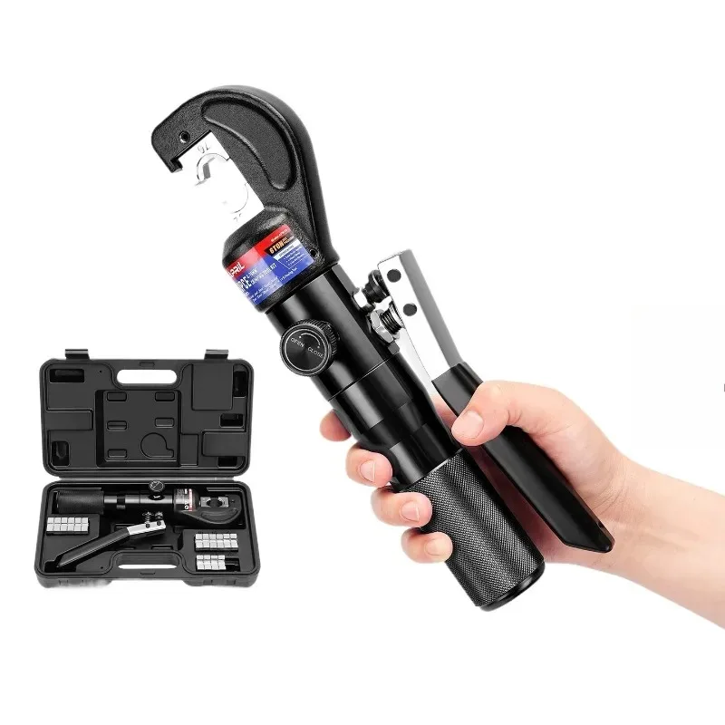 Integrated Aluminum Manual Hydraulic Crimping Tool APR-70 Cable Terminal Wire Pliers Heavy Duty Connector Set