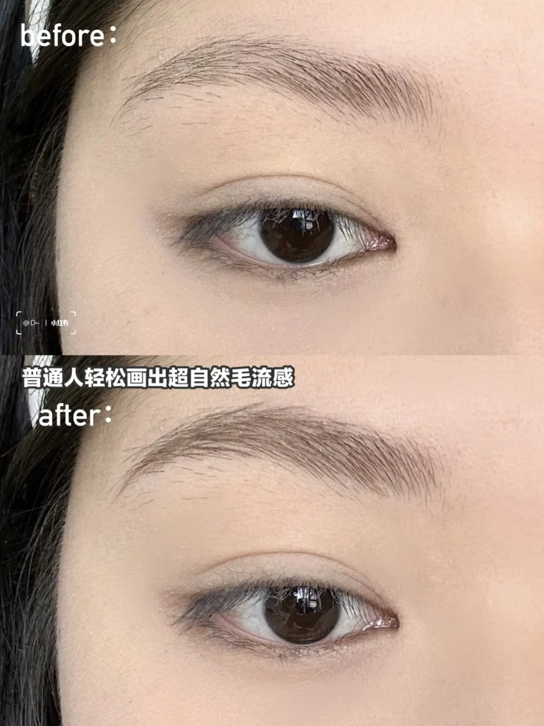 Judydoll Double Head Machete Eyebrow Pen Waterproof Long-lasting With Brush Condensed Non-fading Triangular Outline Brow Shape