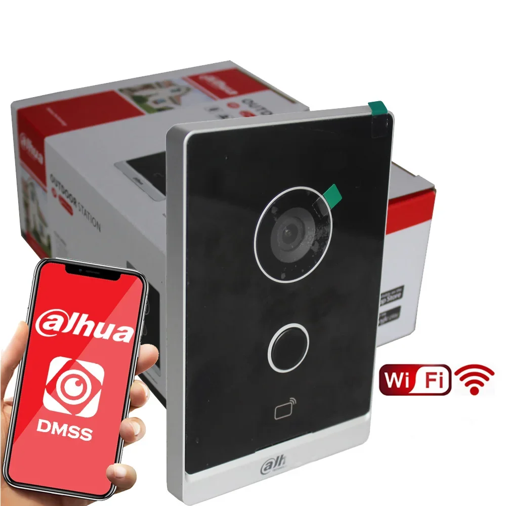 

mutil language IP Villa Outdoor Station VTO2211G-WP 2MP HD Video Intercom IP65 IK10 Night vision Doorbel