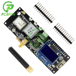 T-Beam ESP32 433/868/915/923Mhz WiFi Wireless Bluetooth Module ESP 32 GPS NEO-6M for SMA LORA 32 18650 Battery Holder With OLED