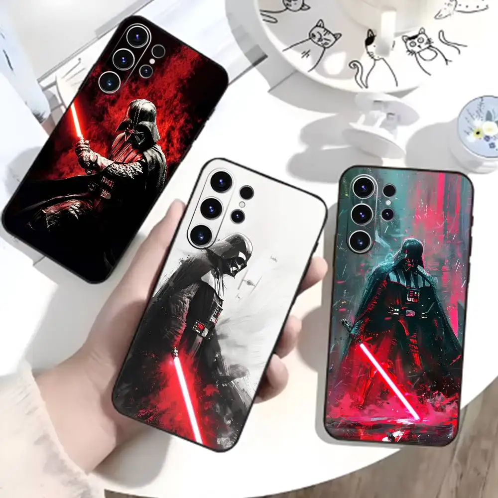 capa-de-telefone-s-star-i-wars-para-samsung-s26-s25-s24-s23-s22-s30-s21-ultra-plus-fe-5g-capa-macia-preta