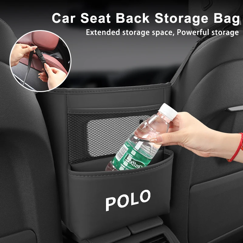 

Large Capacity Car Center Console Seat Storage Bag For VW Polo Passat Scirocco Jetta GTE GTI Tiguan CC T-ROC Sharan Beetle