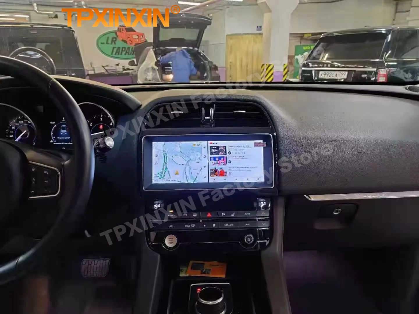 Air Condition Android 13 Multimedia Stereo Receiver For Jaguar XE 2016 2017 2018 2019 GPS Navigation Radio Video Audio Head Unit