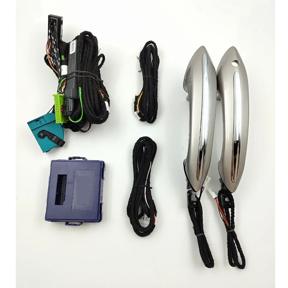 

PKE Keyless Entry System for BMW F18 F07 F02 F01 F10 Original Remote Key With 2 Car Handle Comfort Access Silver Color A72