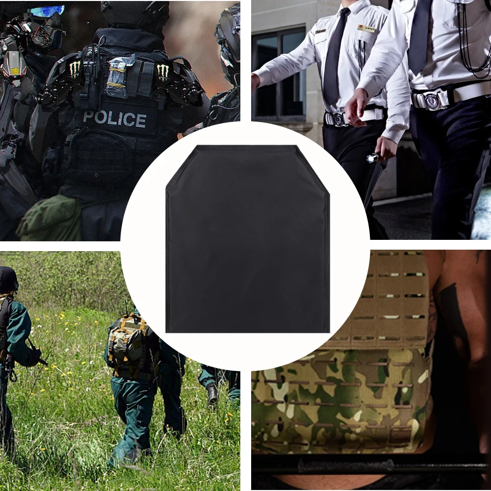 Ballistic Plate Ballistic Body Armour IIIA Level Stab-Proof Composite Plates Board Body Carrier Vest Shock Plate for Safety Vest