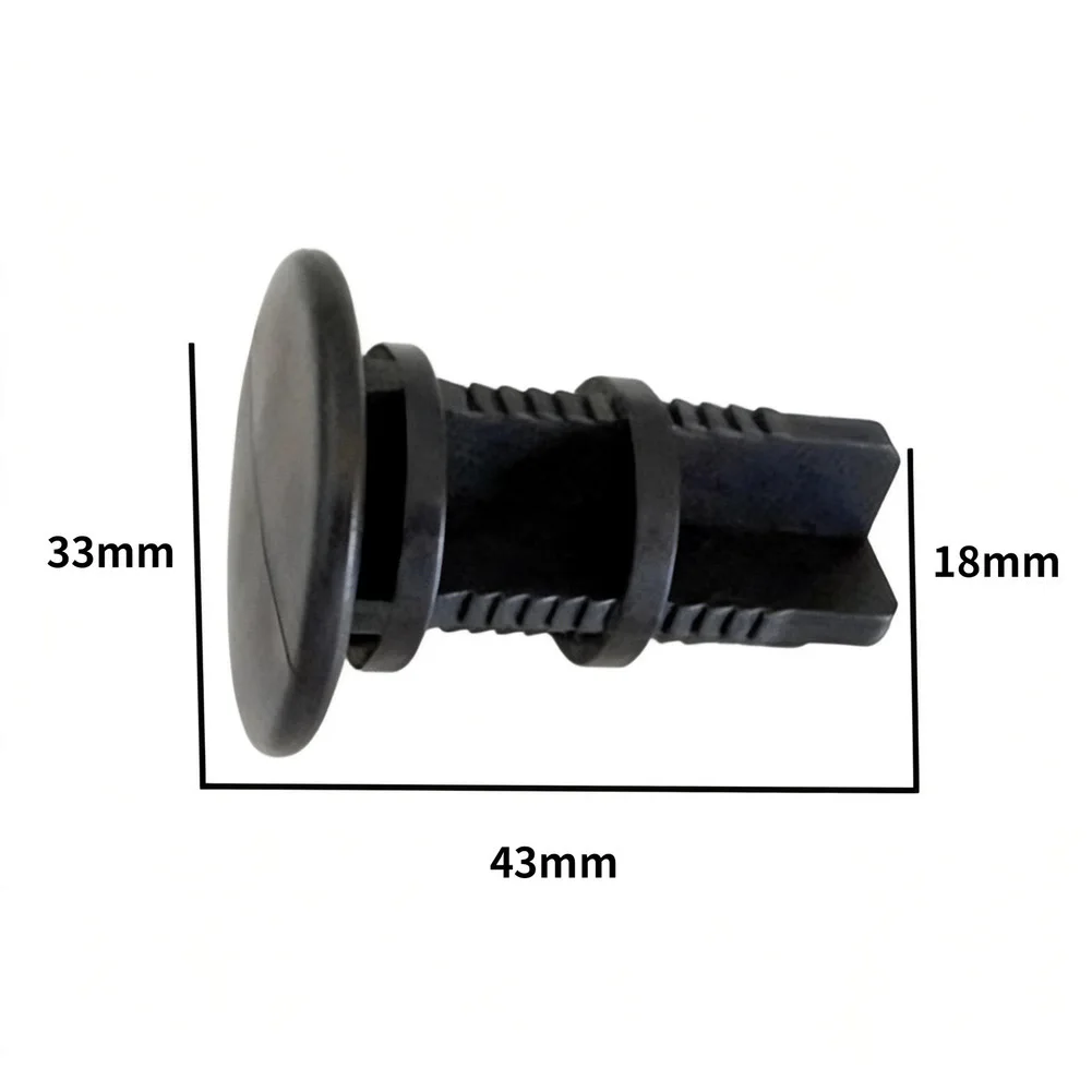 Replacement Parts For Bin Lids Part Trash Bin Hinge Black Bin Hinge Pins Robust Construction For Household Use
