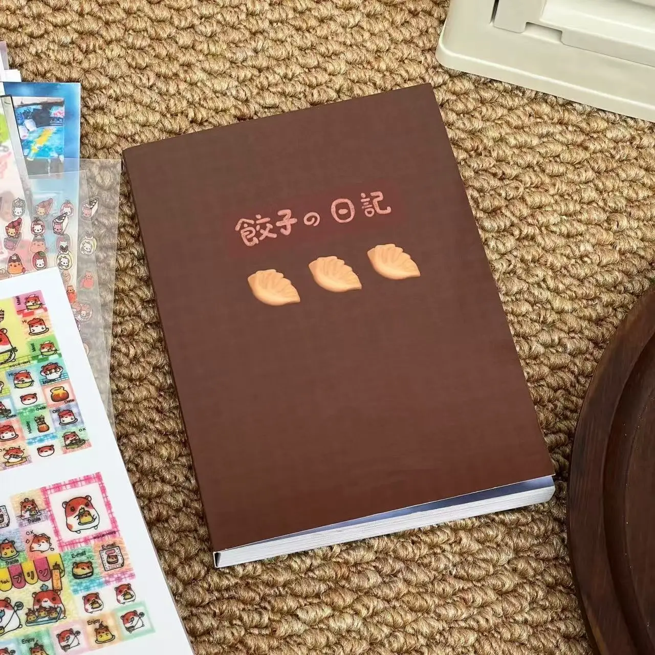 

Japanese Stickers Ancient Style Dumpling Diary Sticker Book Creative High-value Student Account Sticker DIY Decoration Material