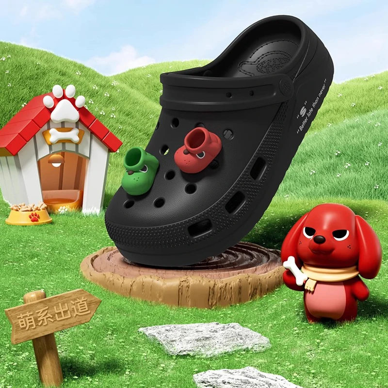 

Men Cloud Slipper Clog Sandals Summer Flip Flops Beach Slides Home House Casual Platform Shoes Flat Female hole Nurse Women Male