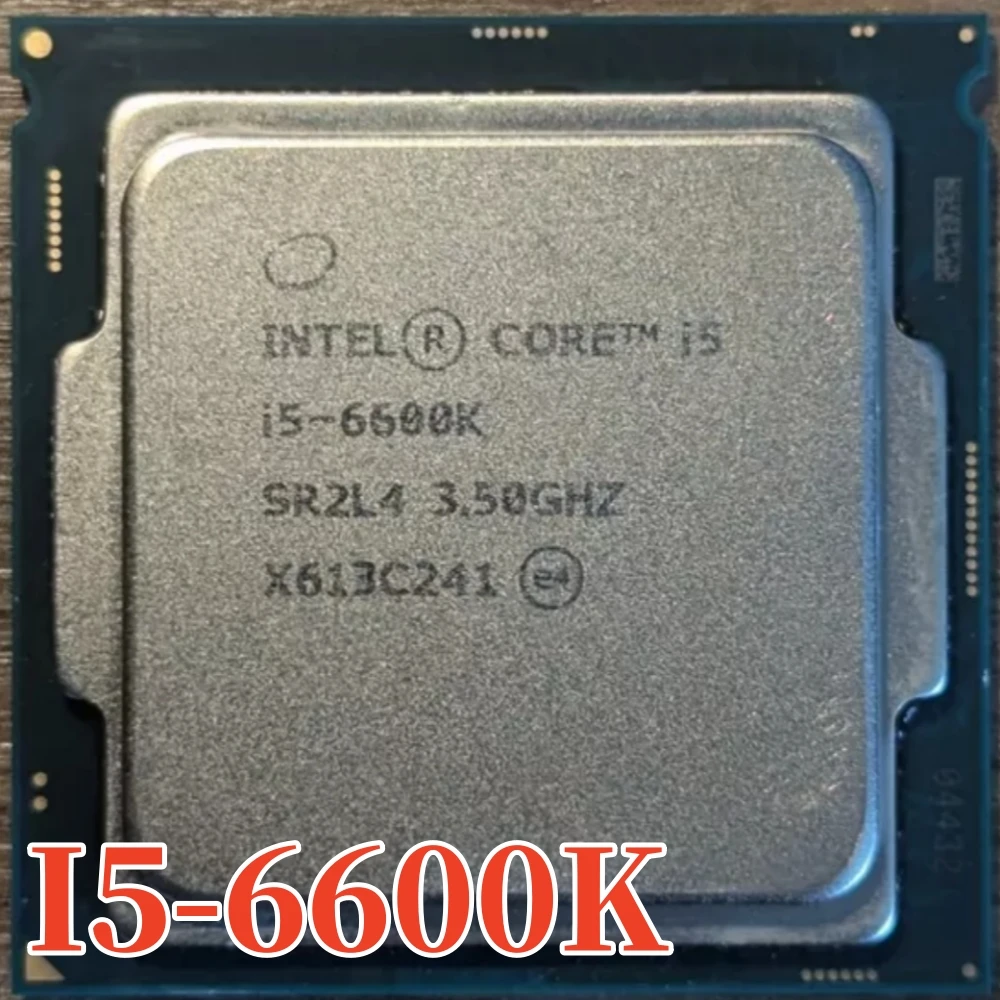 

Original Intel Core i5-6600K Quad-Core CPU i5 6600k 3.5GHz 6MB LGA1151 91W 14nm processor free shipping