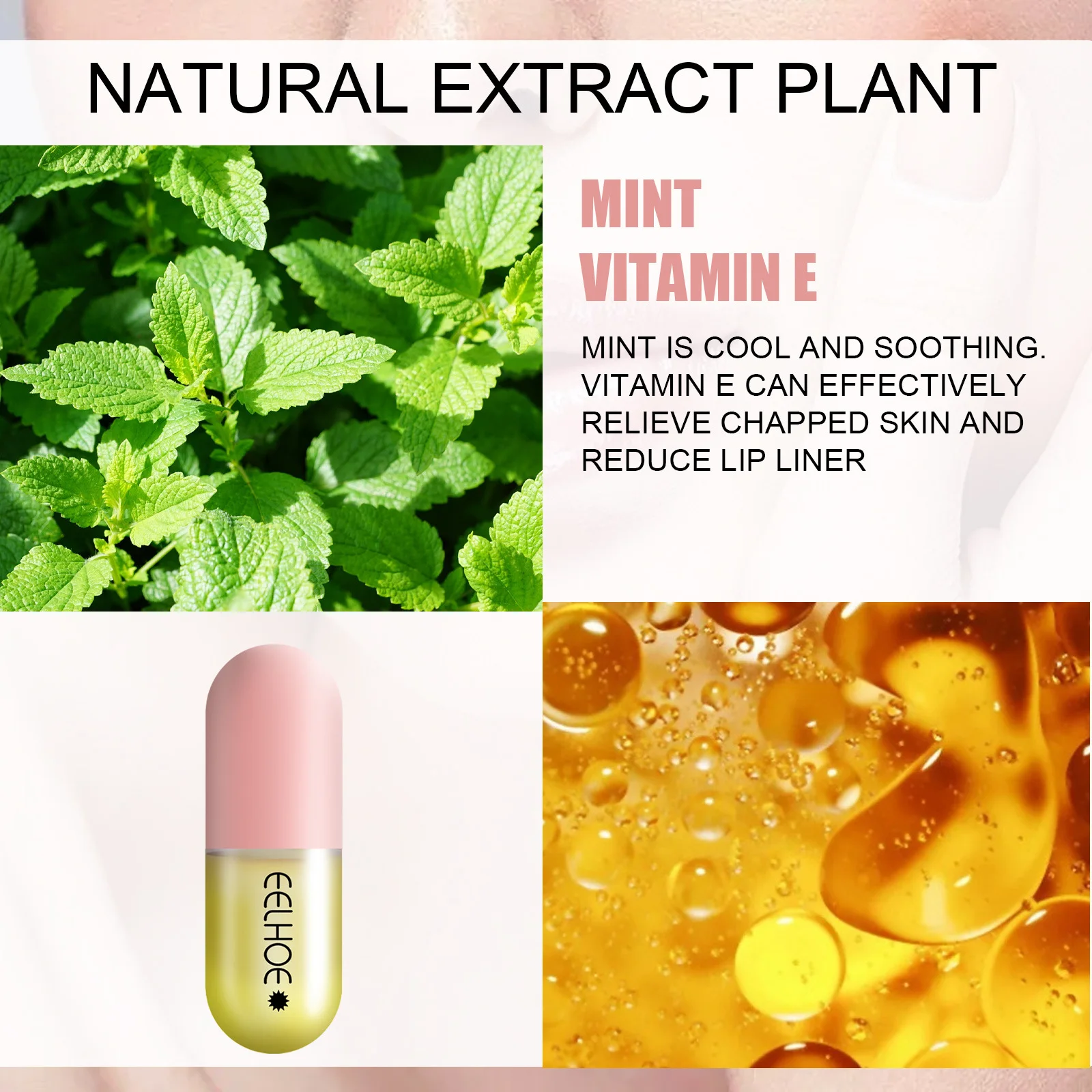 Instant Lip Plumper Oil Lip Plumping Gloss Reduce Fine Lines Increase Lips Elasticity Moisturizing Nourish Makeup Sexy Lip Care