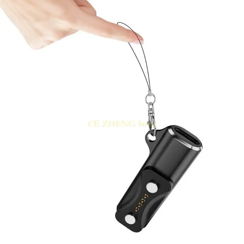 E56B 보안 연결된 Vantagev 3 용 인체 공학적 자기 충전 헤드 어댑터