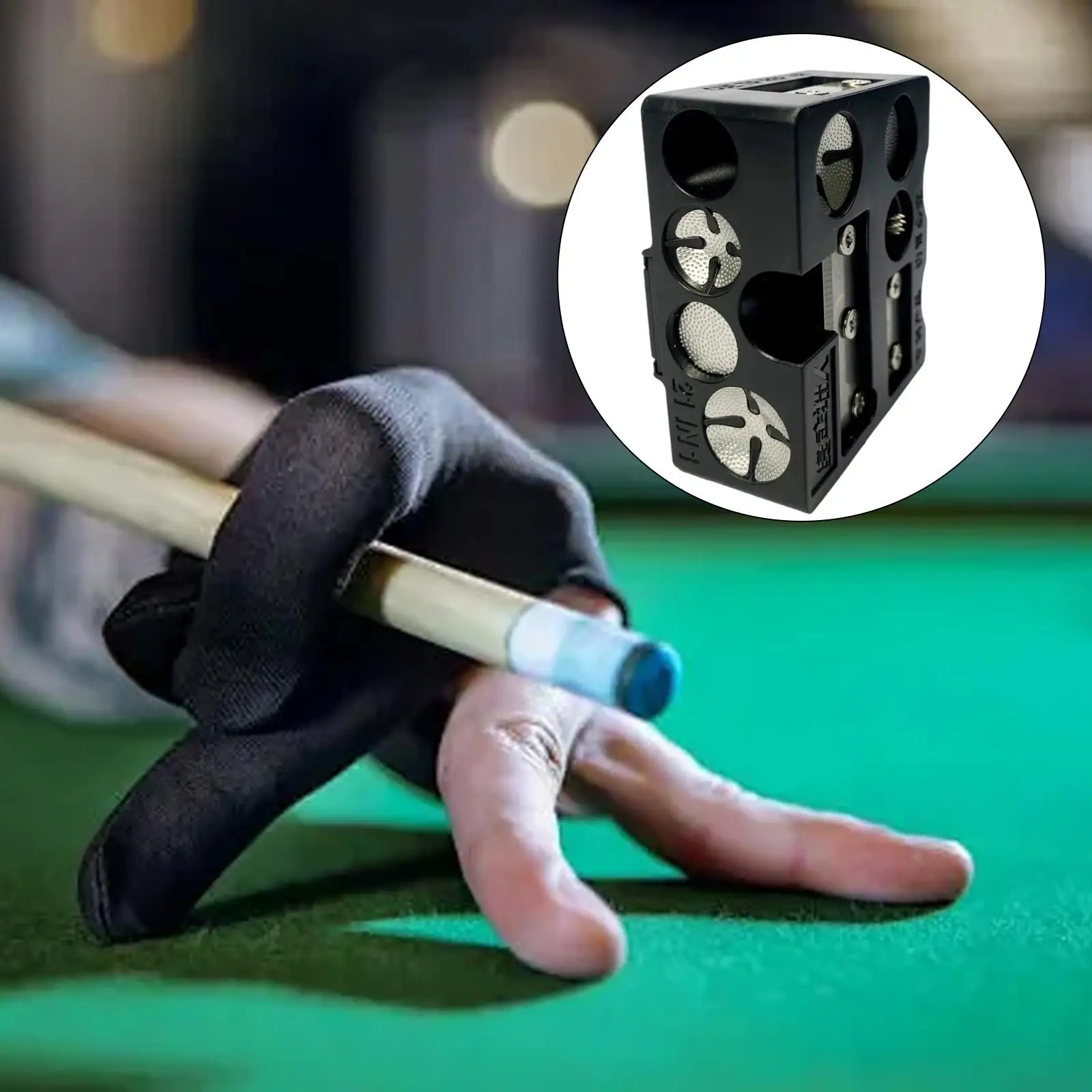 

Аксессуары для формирования наконечника бильярдного кия Компактный набор инструментов для ремонта и обслуживания для снукера