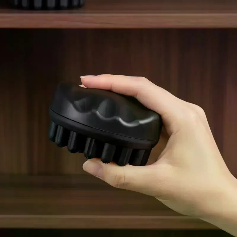 Afro Hair Sponge for Curly Hair, Washable Rubber Coil Wave Dreadlock Fork Comb, Edge Brush Styling Tool for Women Men
