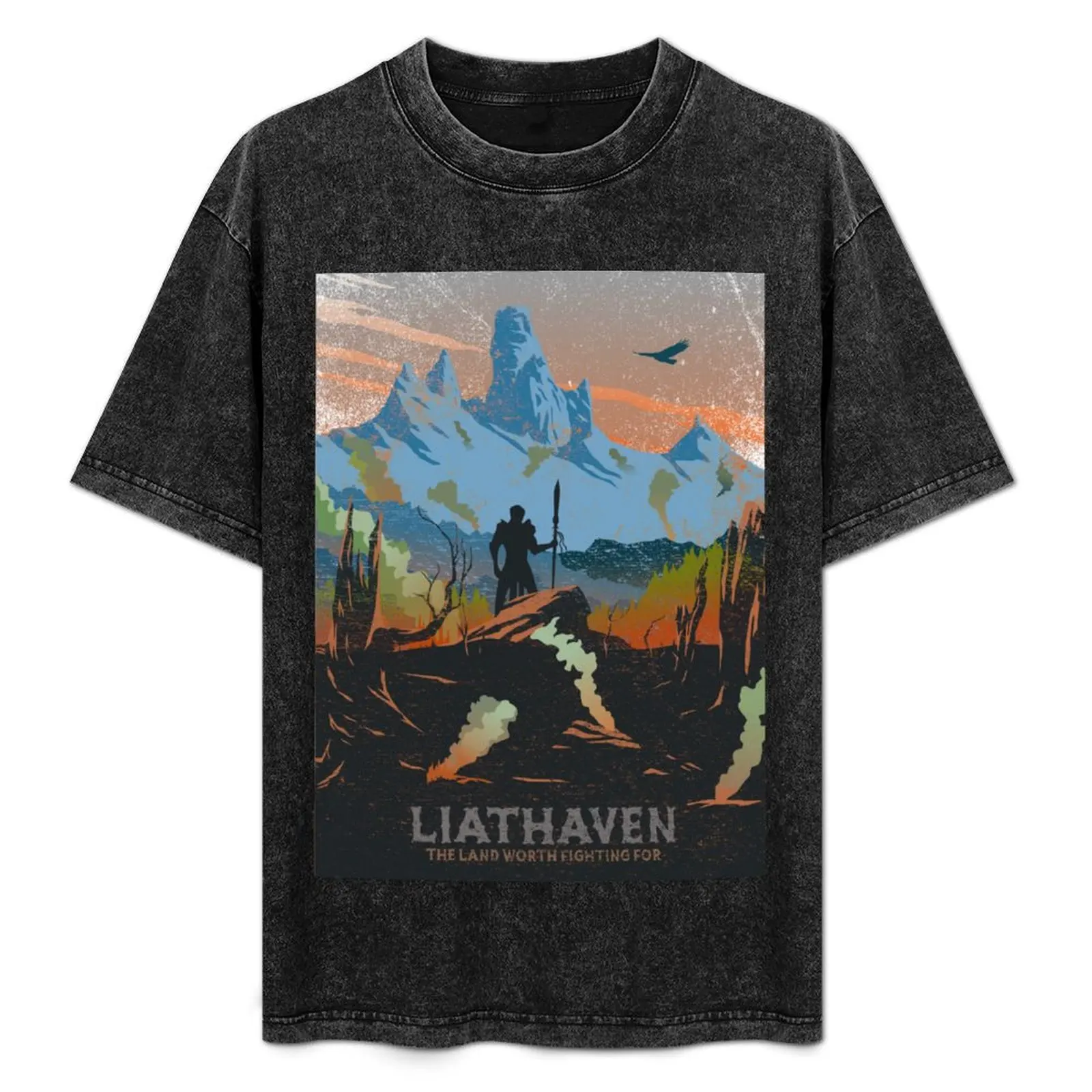 

Liathaven T-Shirt summer tops shirts graphic tees quick drying funny t shirts for men