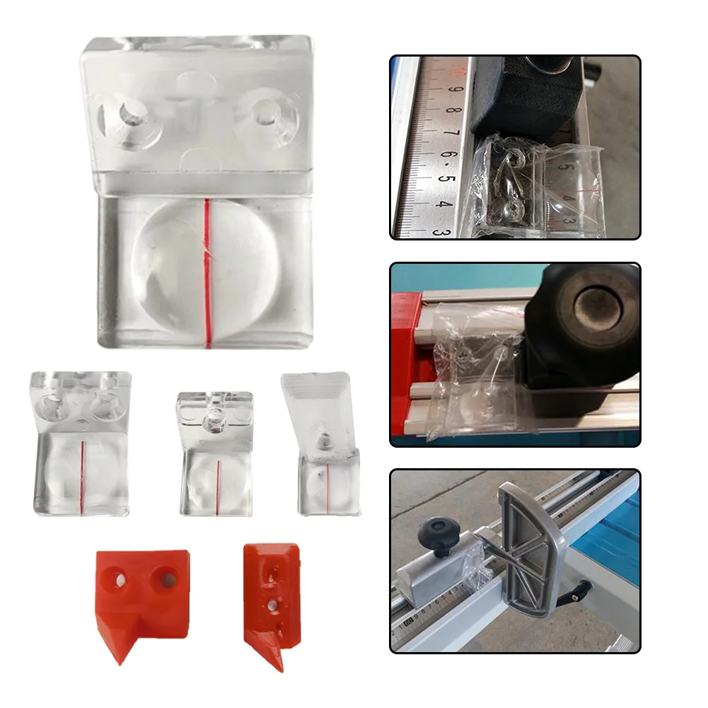 Magnifier Baffle For Sliding Table Saw Ruler Edge Banding Woodworking Machine Magnifying Glass Baffle For Sliding Table Saw