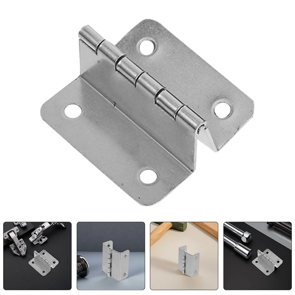 

8Pcs Metal Four-Fold Hinges 180 Degree Rotation Cabinet Door Folding Butt 4-Hole Furniture Hardware Hinges Door Hinge Hardware