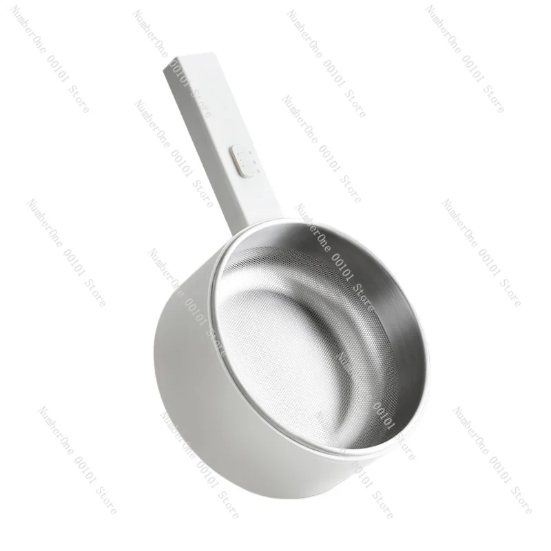 Mini Electric Cooker Portable Stainless Steel 0-Coating Multifunctional Rice Soup Steamer Hot Pot For Student Dorm Travel