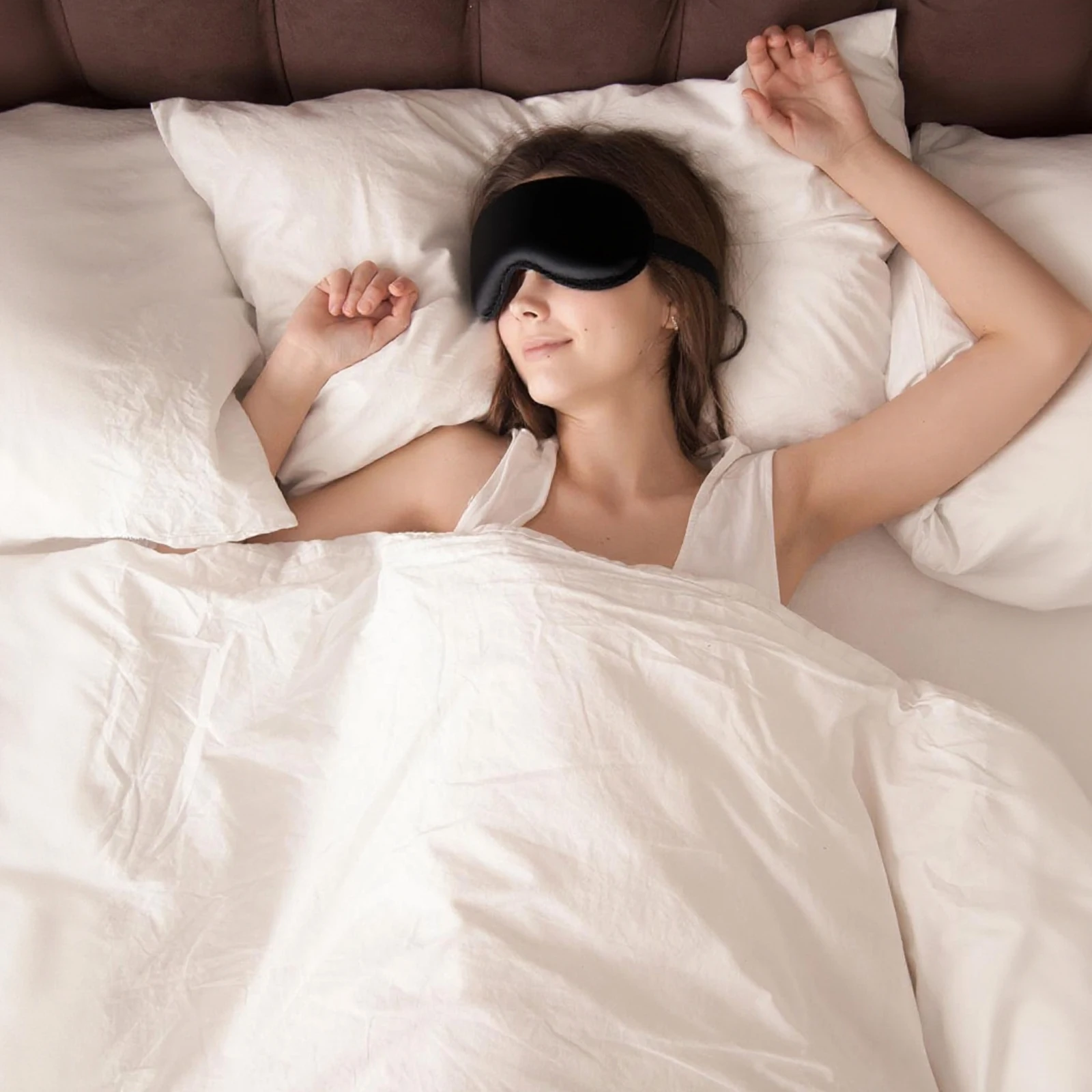 

3D Eye Mask Sleep Mask Soft Breathable Sleeping Eye Mask Blackout Eye Cover for Men Women