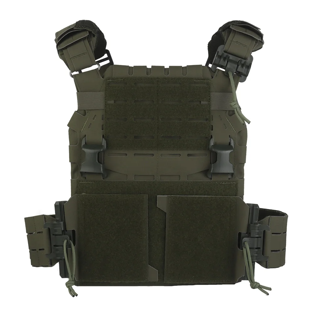 

ARC Tactical Plate Carrier V2 MOLLE Quick Release Assault Combat Hunting Vest Body Armor Fits 10x12/SAPI Medium Protective Plate