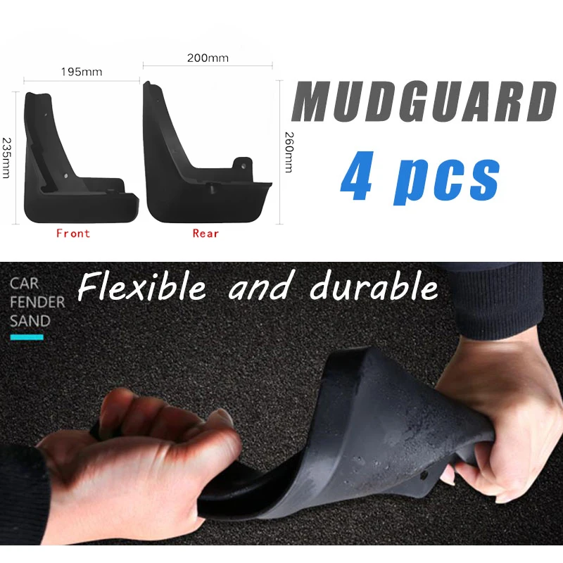 Mudguards for Mazda 3 Axela Mazda3 2020 2021 2019 2022 Sedan BP Mud Flaps Splash Guards Fender Flare Guard Car Cover Accessories