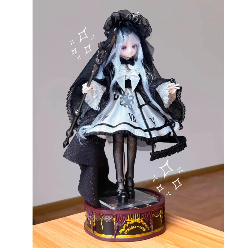 

1/6 Bjd Blind Box Time Gap And Music Box Series Cute Bjd Doll Desktop Decor Collectible Toy Mystery Box Birthday Gift