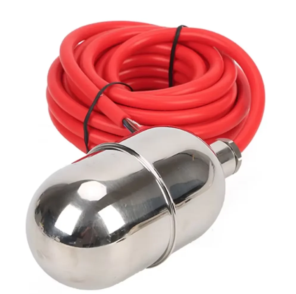 Stainless Steel Automatic Direct Current Float Switch Water Level Control Sewerage Liquid Flow Sensor