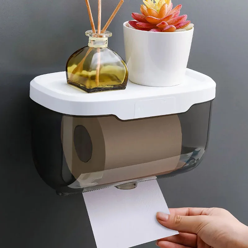 suporte-de-parede-para-papel-higienico-bandeja-a-prova-d'agua-tubo-de-rolo-para-banheiro-prateleira-de-armazenamento-de-celular-bandeja-de-tecido-caixa-de-banheiro