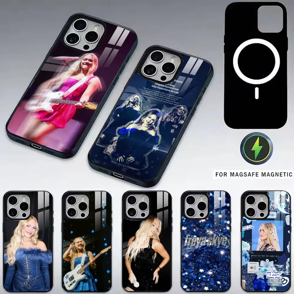 

F-Freya S-Skye-s Phone Case For iPhone17,16,15,14,13,12,11 Plus,Pro Magnetic For Magsafe Wireless Charging