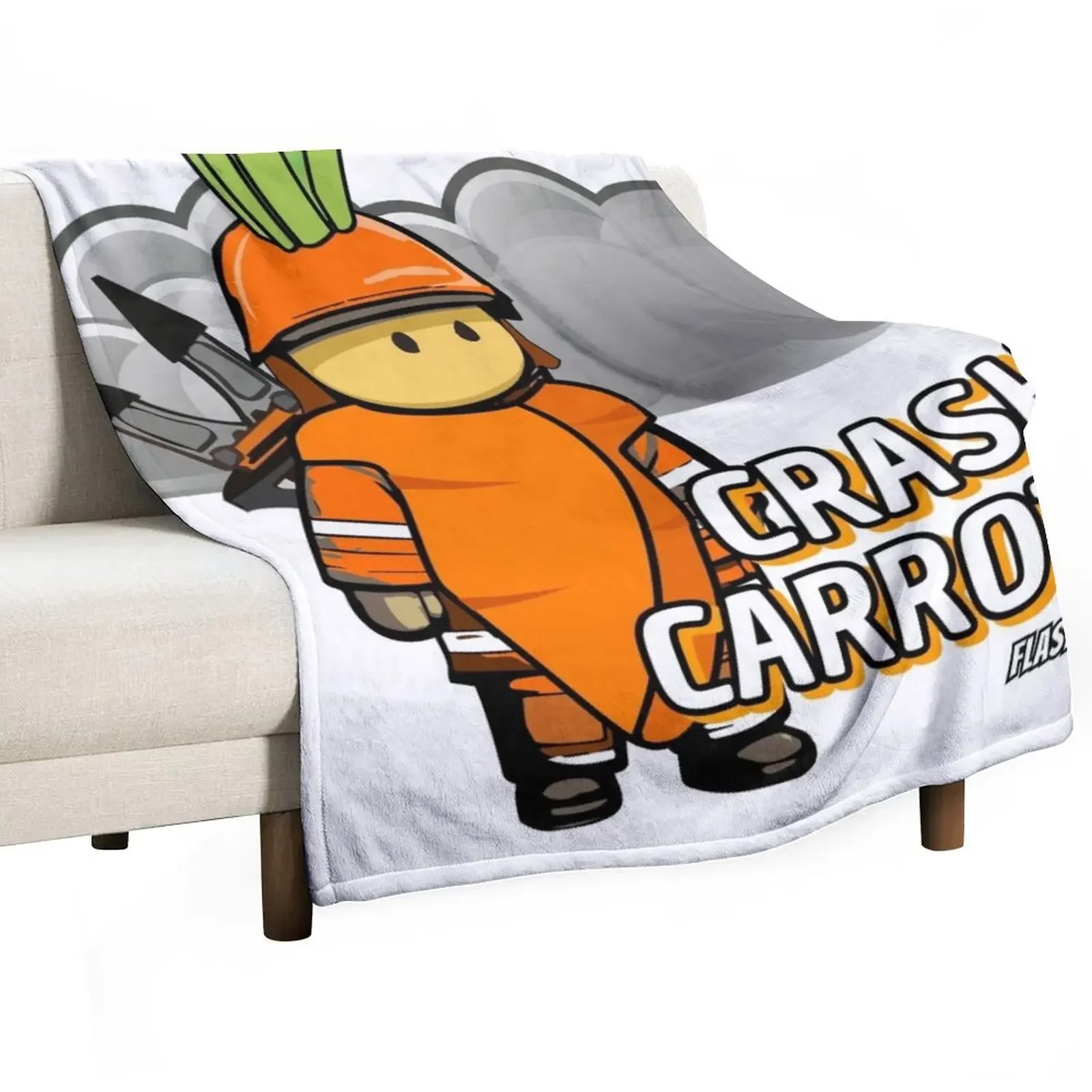 

Crash Carrot! Throw Blanket Blankets For Bed christmas decoration Blankets