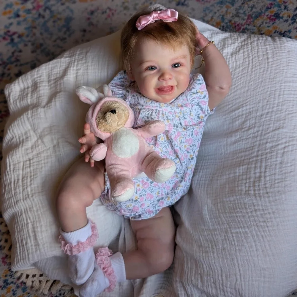 

NPK 19inch Harper Bebe Doll - Lifelike Reborn Limited Edition Newborn Soft Touch Realistic Collectible Toy