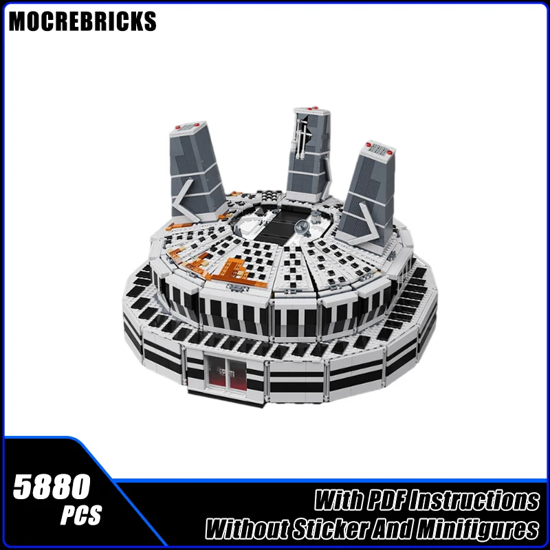 Film Modulare Architektur Serie Star Labs MOC Bausteine Beliebte Film Modell DIY Montage Technologie Ziegel Spielzeug Weihnachten