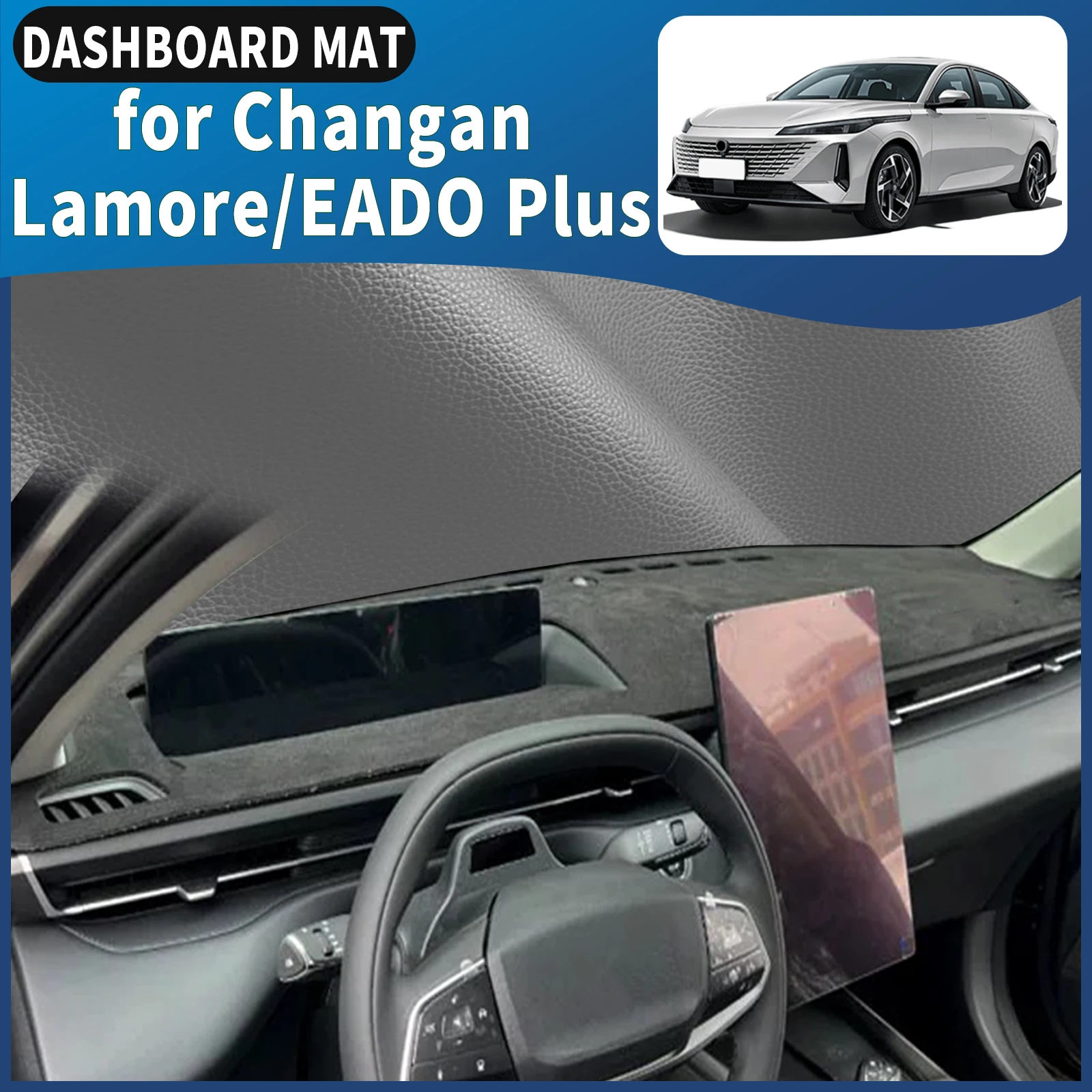 

fit for Changan Lamore 2023 2024 2025 EADO Plus Car Dashmat Dashboard Cover Pad DashMat Sunshade Accessories Protective Carpet