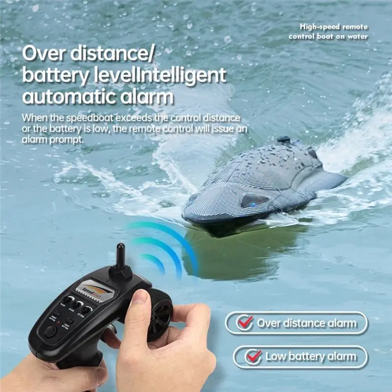 Rc Boat High Speed Racing Ship 25Km/H Waterproof 2 Rc Boat High Speed Racing Ship 25Km/H Waterproof
