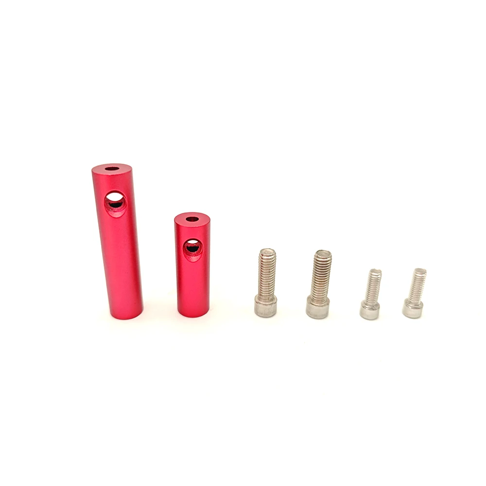 CNC ألياف الكربون استقرار التوجيه المثبط قابل للتعديل سكوتر كهربائي التوجيه المثبط قوس مجموعة دعم ل Inxing V5