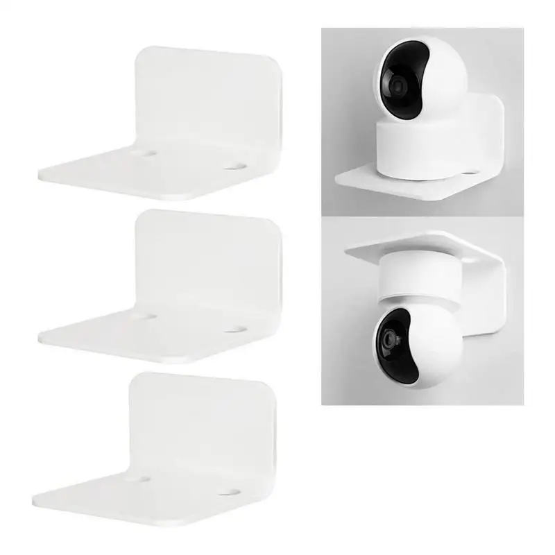 Small Floating Shelf Self Adhesive Wall Mounted Showcase Display Shelves With 6 Cable Clips No Drilling Wall Storage Wall Shelf