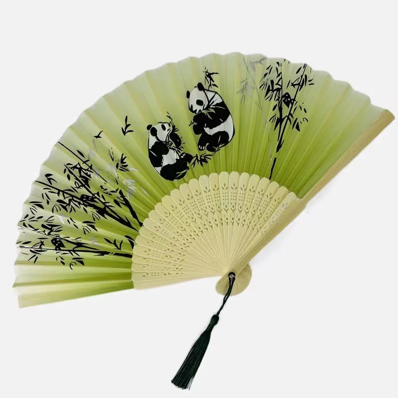 

Hand Foldable Fan Silk Fan Noodles Bamboo Fan Bones Halloween Cosplay Prop Wedding Decoration Party Creative Gifts Handicrafts