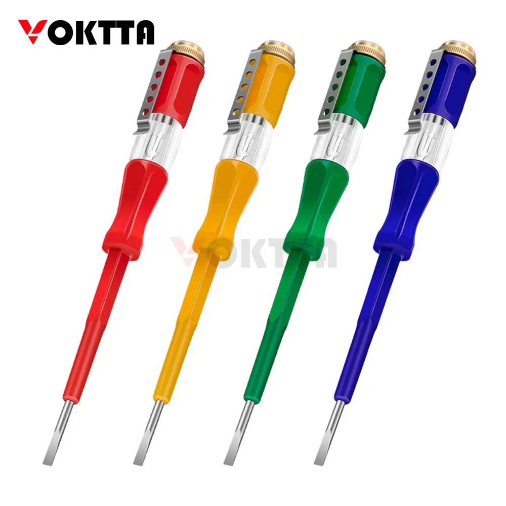 B07 Tester Screwdriver Detection Voltmeter Detector Electric Pen Test Non-Contact Insulation Electrician Test Pen Tool