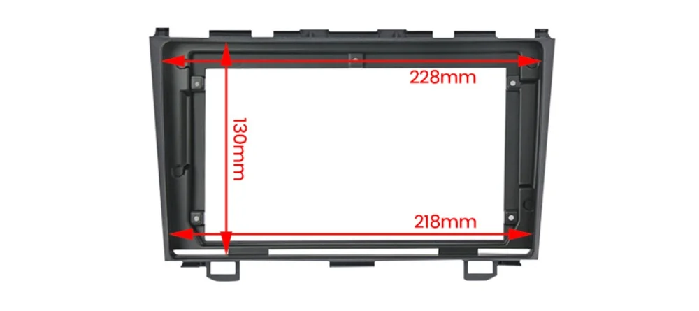 9 inch Car Radio Face Frame For Honda CRV CR-V 3 RE 2006-2012 Fascia Stereo Panel Mounting Head Unit Canbus Cable Trim Bezel