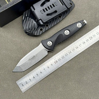 Mit Socom Alpha Mini Tanto cuchillo de hoja fija para acampar al aire libre caza defensa de supervivencia equipo táctico cuchill