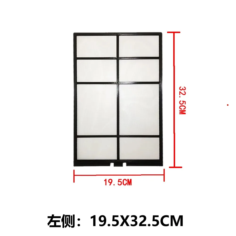 OEM Customized Air Conditioner filter For T0O0SHIBA  Left19.5x32.5cm / Right 40x32.5CM Old machine custom Home Appliance Parts