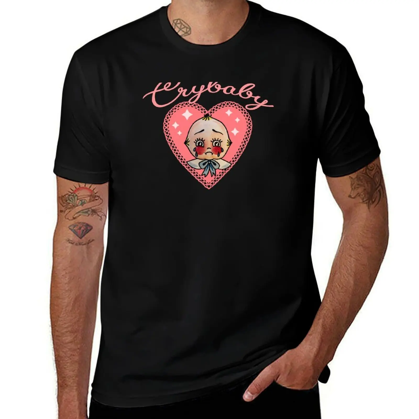 Crybaby kewpie T-Shirt Casual Fashion Print Tee Top