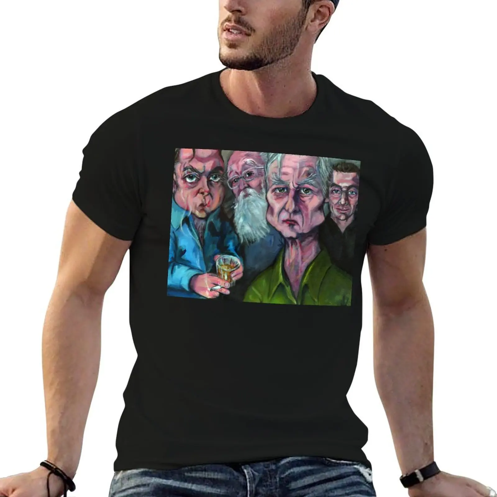 Four Horsemen T-Shirt t shirts for man pack cotton man t shirts cotton t shirts for man cotton funny T-shirt