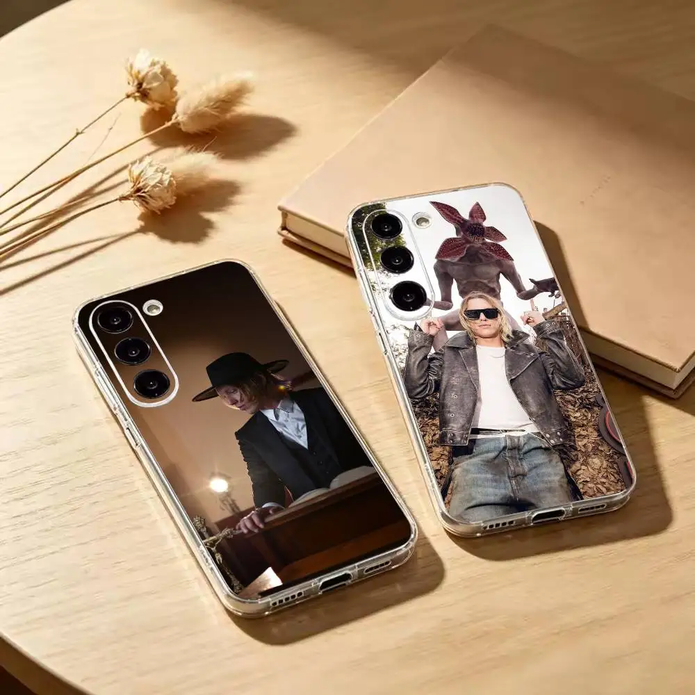 Star Jamie C-Campbell Bower  Clear Soft Silicone Phone Case for Samsung Galaxy A71 A70 A52 A51 A40 A30