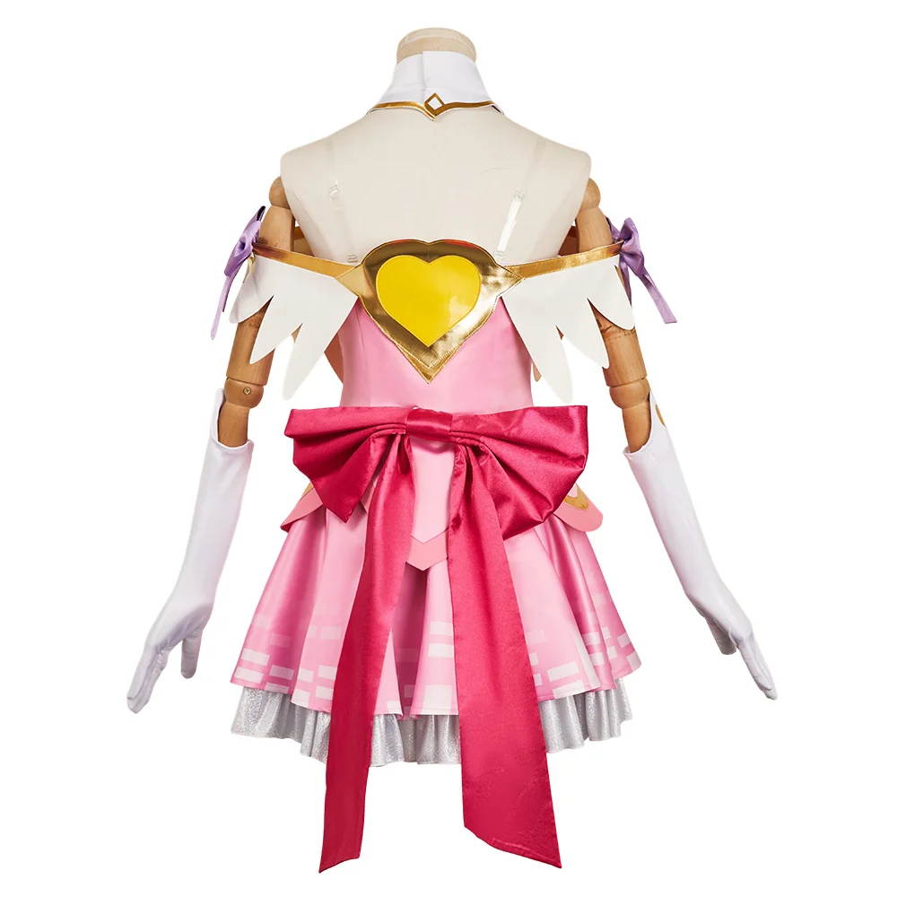 Magical Girl Juno Cosplay Fantasy Clothing Kawaii Dress Anime Game OW Costume Disguise Adult Women Roleplay Party Outfits