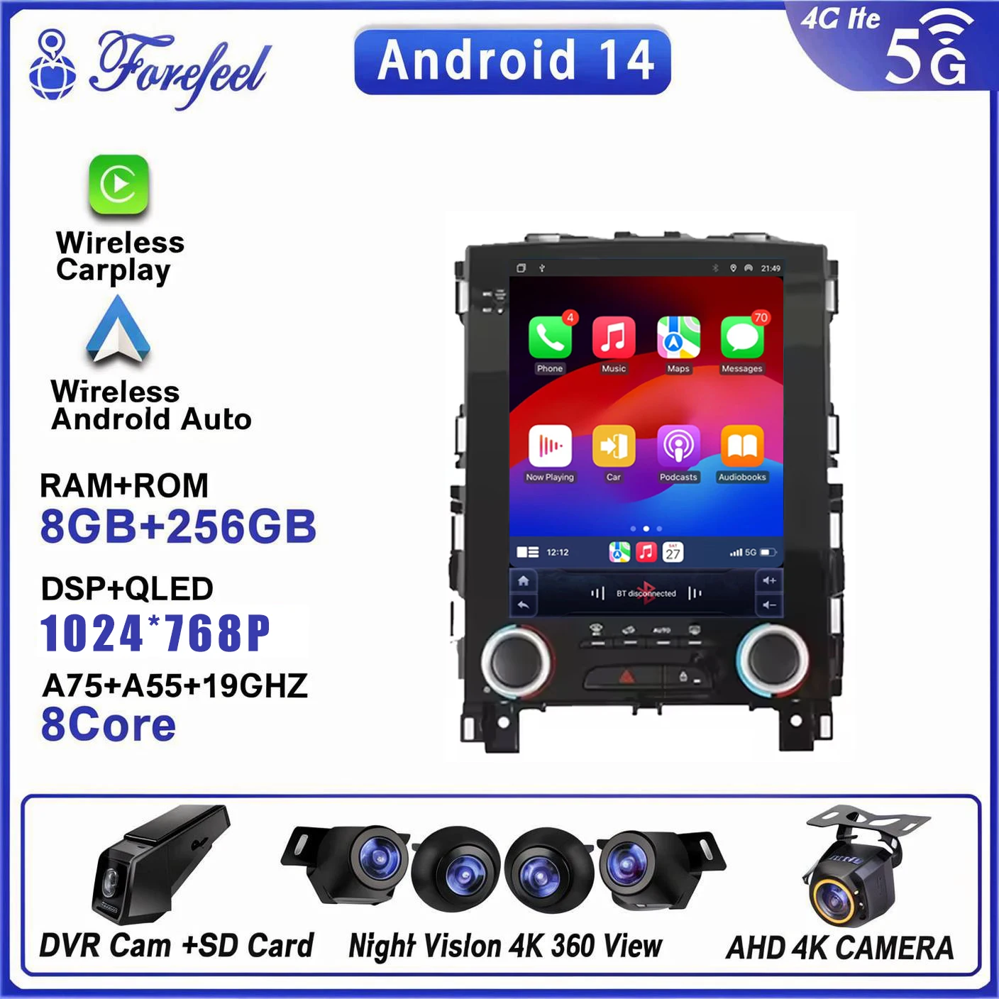 Auto Radio Car Android 16 For Renault Koleos Megane 4 Samsung Sm6 Talisman 2017-2019 Stereo Head Unit Multimedia Player 5g Hdr