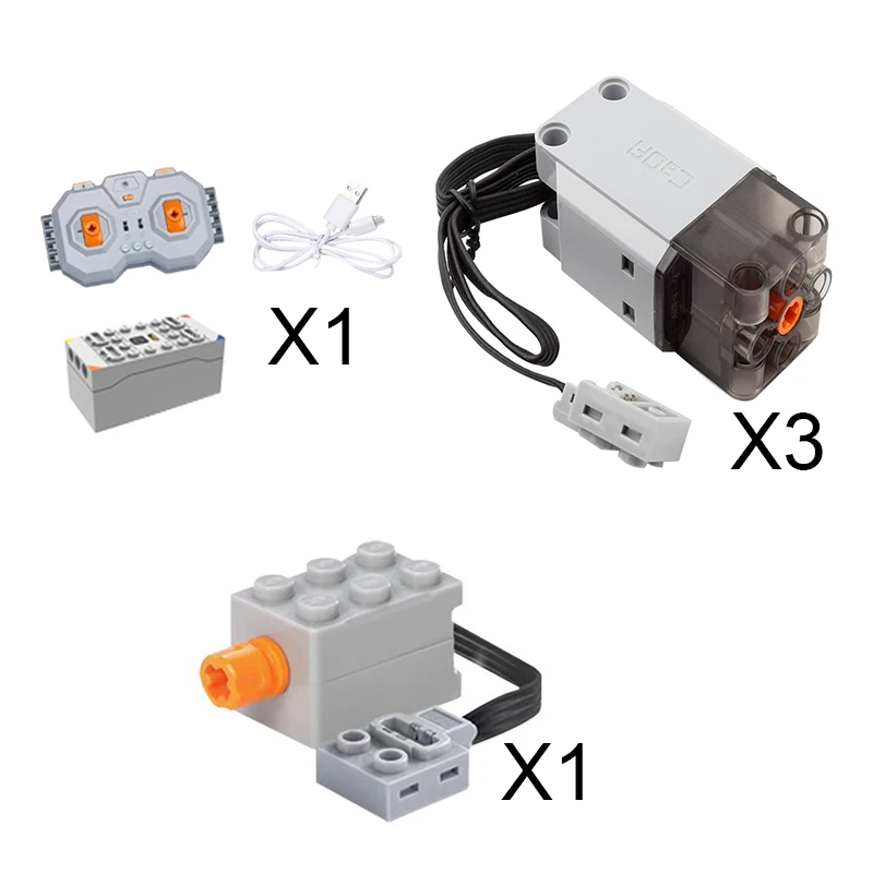 Cada C61082 C61082w Brick Micro I Motor Building Block mattoni Blocks Power Lithium Battery Box giocattoli tecnici per bambini