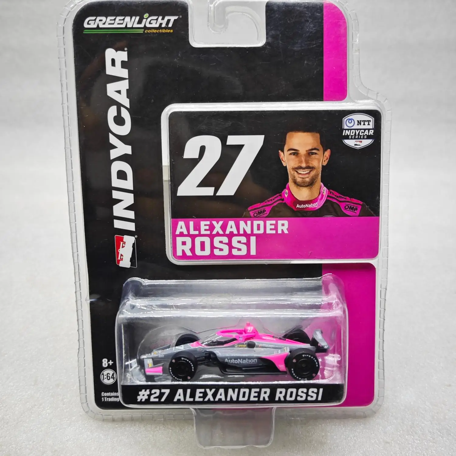 

GreenLight 1:64 2020 серия NTT IndyCar- # 27 Александр Rossi автомобиль из сплава, литая под давлением металлическая коллекция, модель автомобиля, детская игрушка