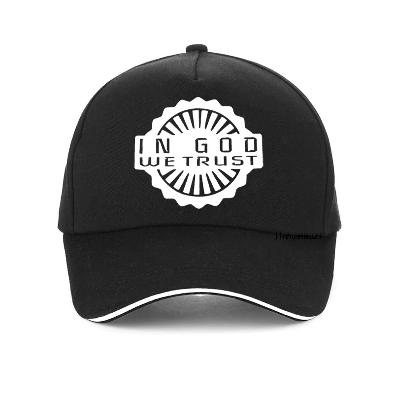 

IN GOD WE TRUST Christian Jesus Men Women Lucky Baseball Cap Summer Cotton Unisex hat Adjustable snapback hats gorro